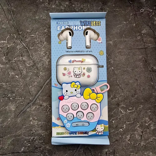 ایرپاد tws k9 wireless + محافظ کیس رایگان + ویجت رایگان