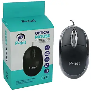 موس مشکی p_net مدل z.1