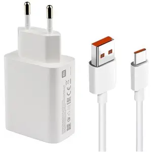 آداپتور شارژر شیائومی مدل 33w به همراه کابل USB-C