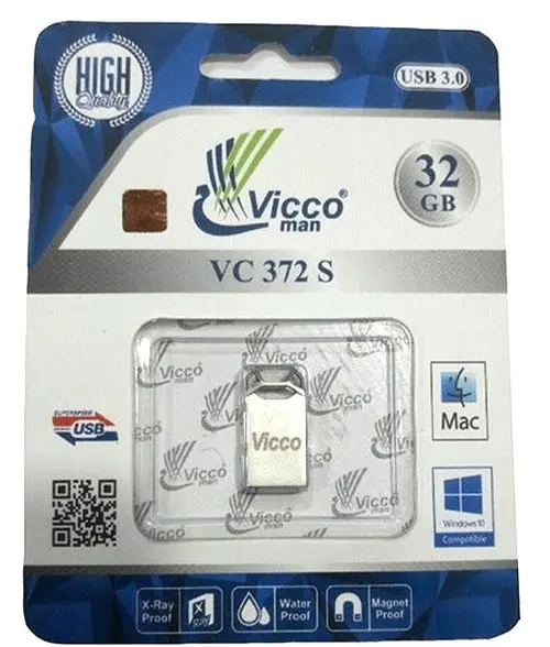 فلش 32 گیگ ویکومن Vicco Man 372S USB3.0 - 1