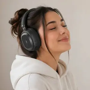 هدفون بی‌سیم OAK H33 + صدای استریوی شفاف -کلاس حرفه ای- اصل - 2