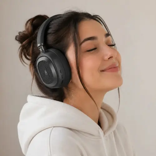 هدفون بیسیم OAK H33 + صدای استریوی شفاف -کلاس حرفه ای- اصل - 2
