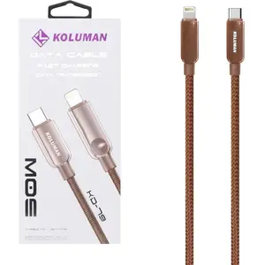 کابل شارژ فست Type-C to Lightning کلومن Koluman اورجینال مدل KD-79