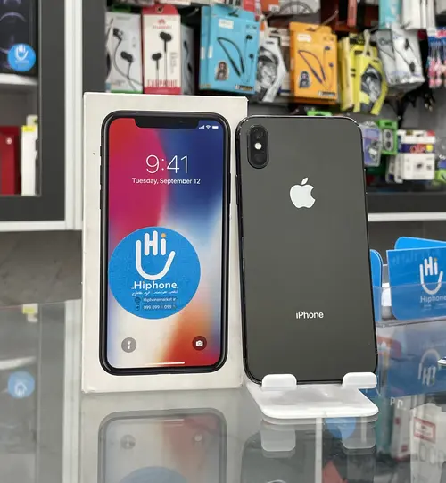 گوشی اپل (استوک) iphone X | حافظه 256 گیگابایت Lla