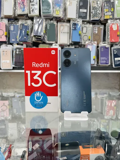 گوشی شیائومی (استوک) Redmi 13c | حافظه 256 گیگابایت رم 8 - 1