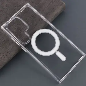 قاب ضد ضربه مگ سیف Clear Case Magnetic سامسونگ Galaxy S24 Ultra