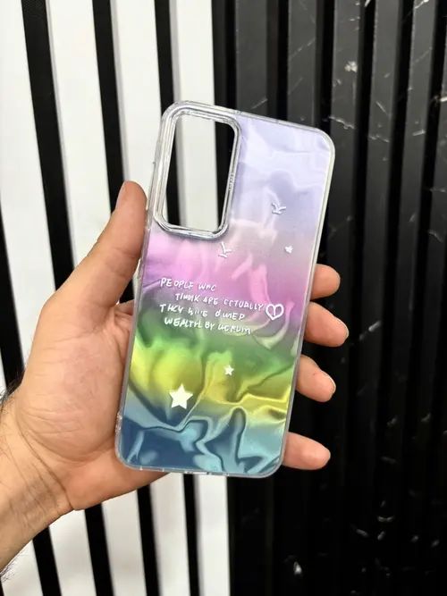 قاب a16 چند رنگ دور شفاف